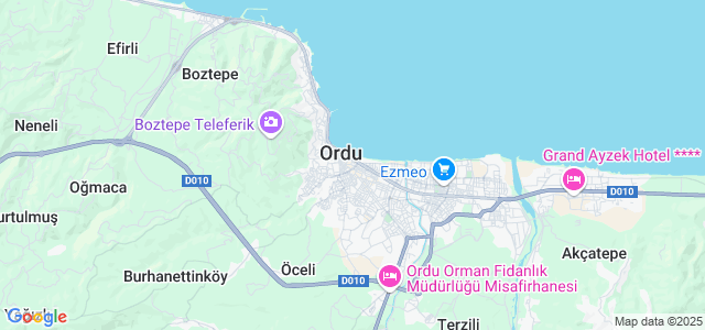 Карта орду турция