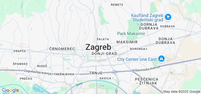 Гугл карта загреб